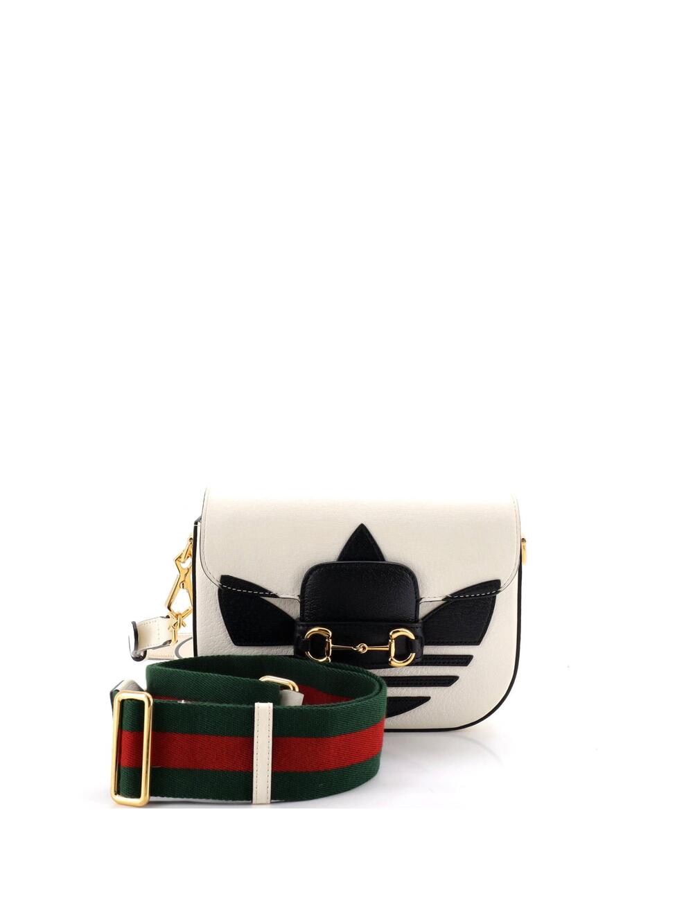 Gucci X Adidas Horsebit Shoulder Bag #377364G13B